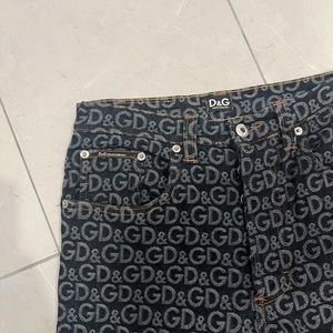 Dolce and Gabbana straight leg jeans